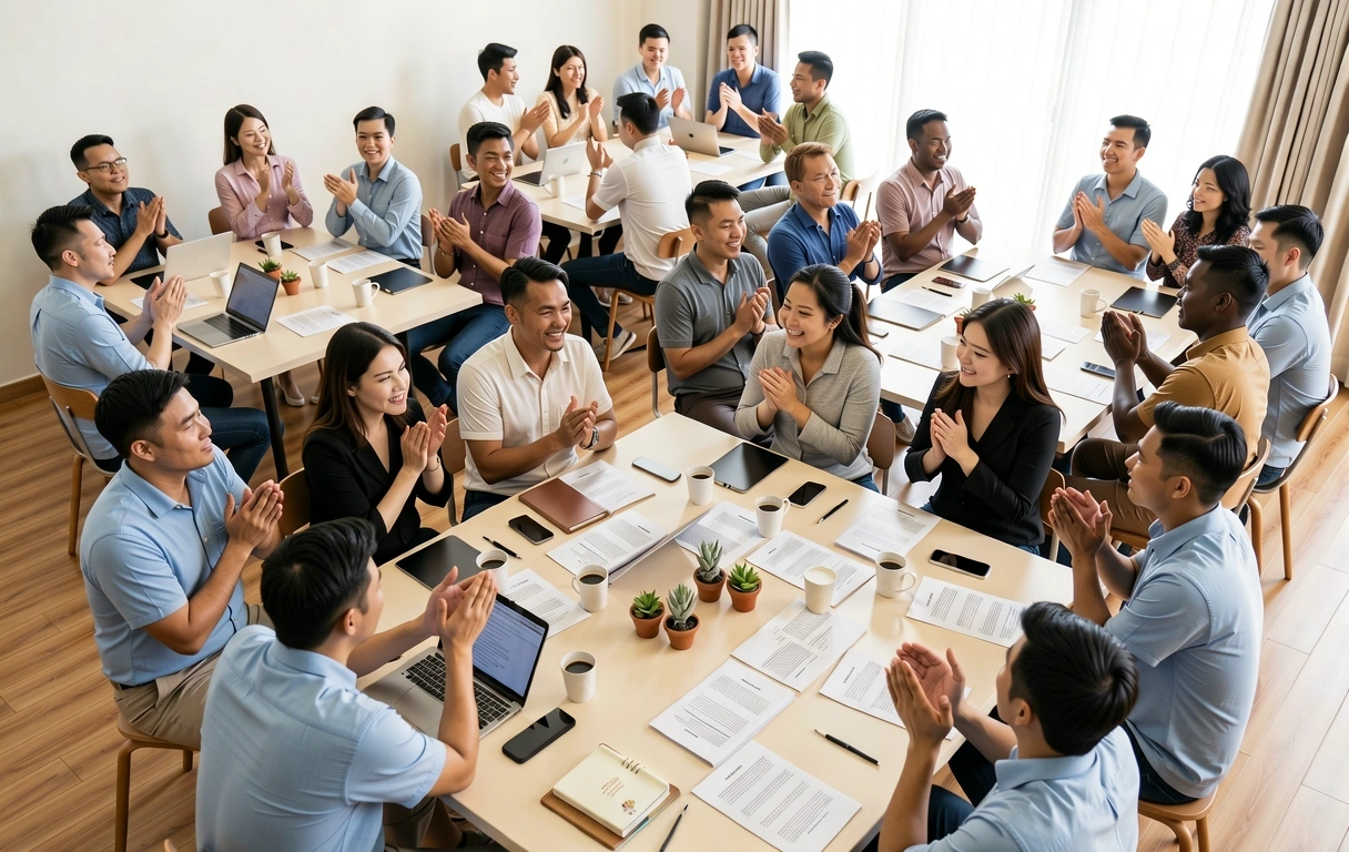 บรรยากาศการฝึกอบรม